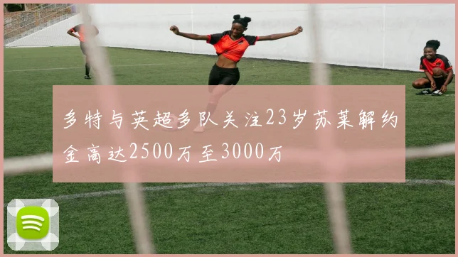 多特与英超多队关注23岁苏莱解约金高达2500万至3000万